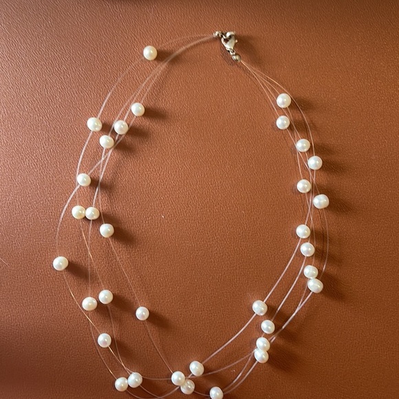 Pearl necklace from Diamond Boutique in La Jolla, CA. Brand new. Never worn. - Picture 5 of 6